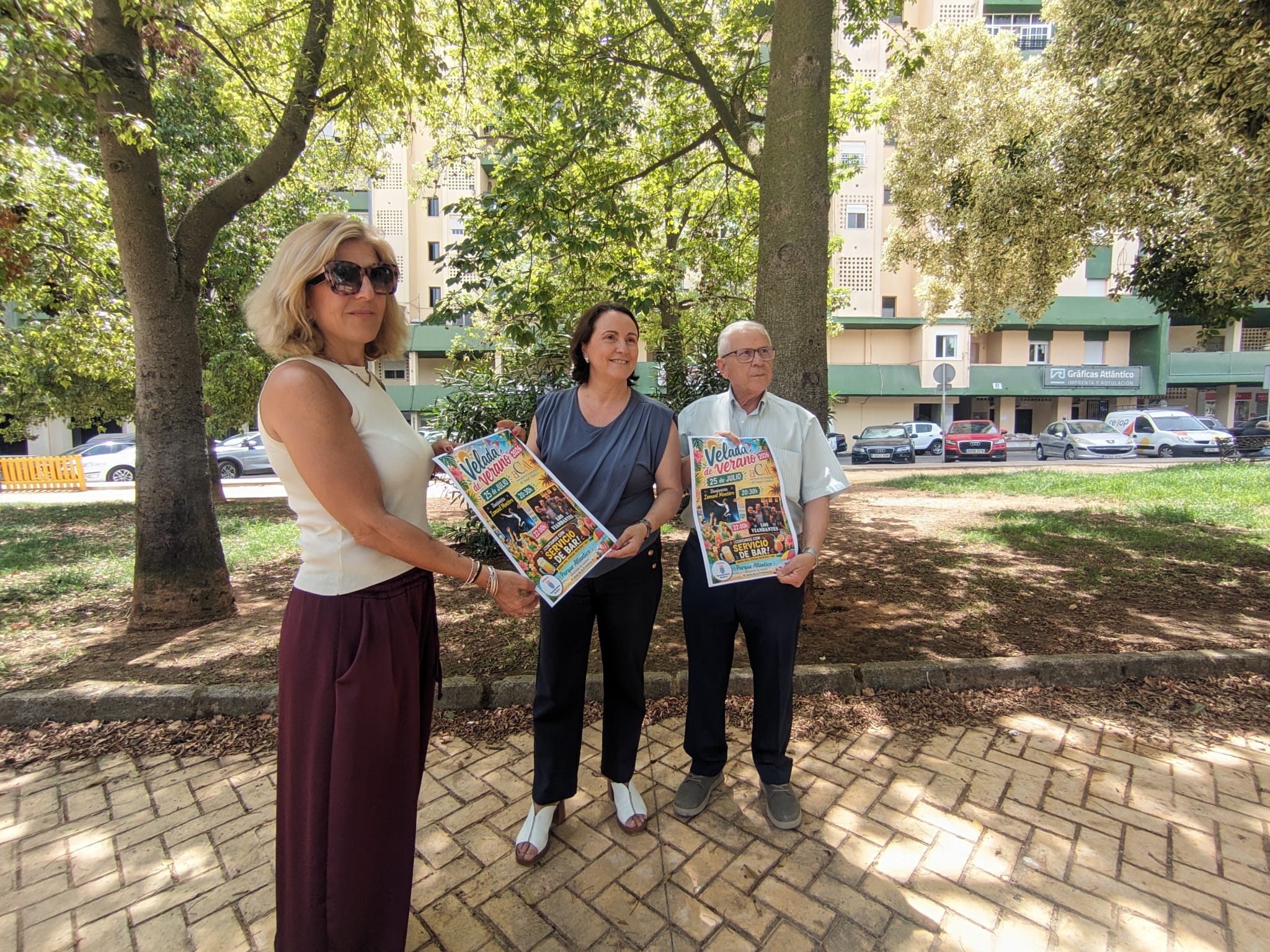 Nela García ha presentado la Velada de Verano del Parque Atlántico