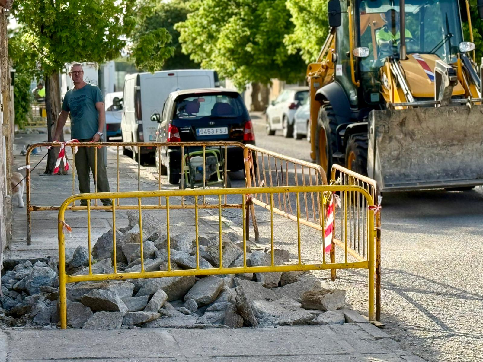 Archiv9o. La calle Al-Hakam es una de las que se está mejorando la accesibilidad