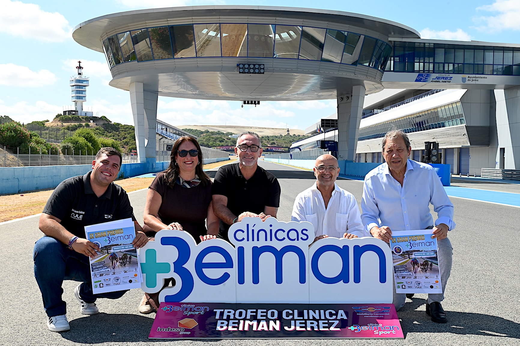 Tomás Sampalo presenta el IX Gran Premio Clínica Beiman Sport 