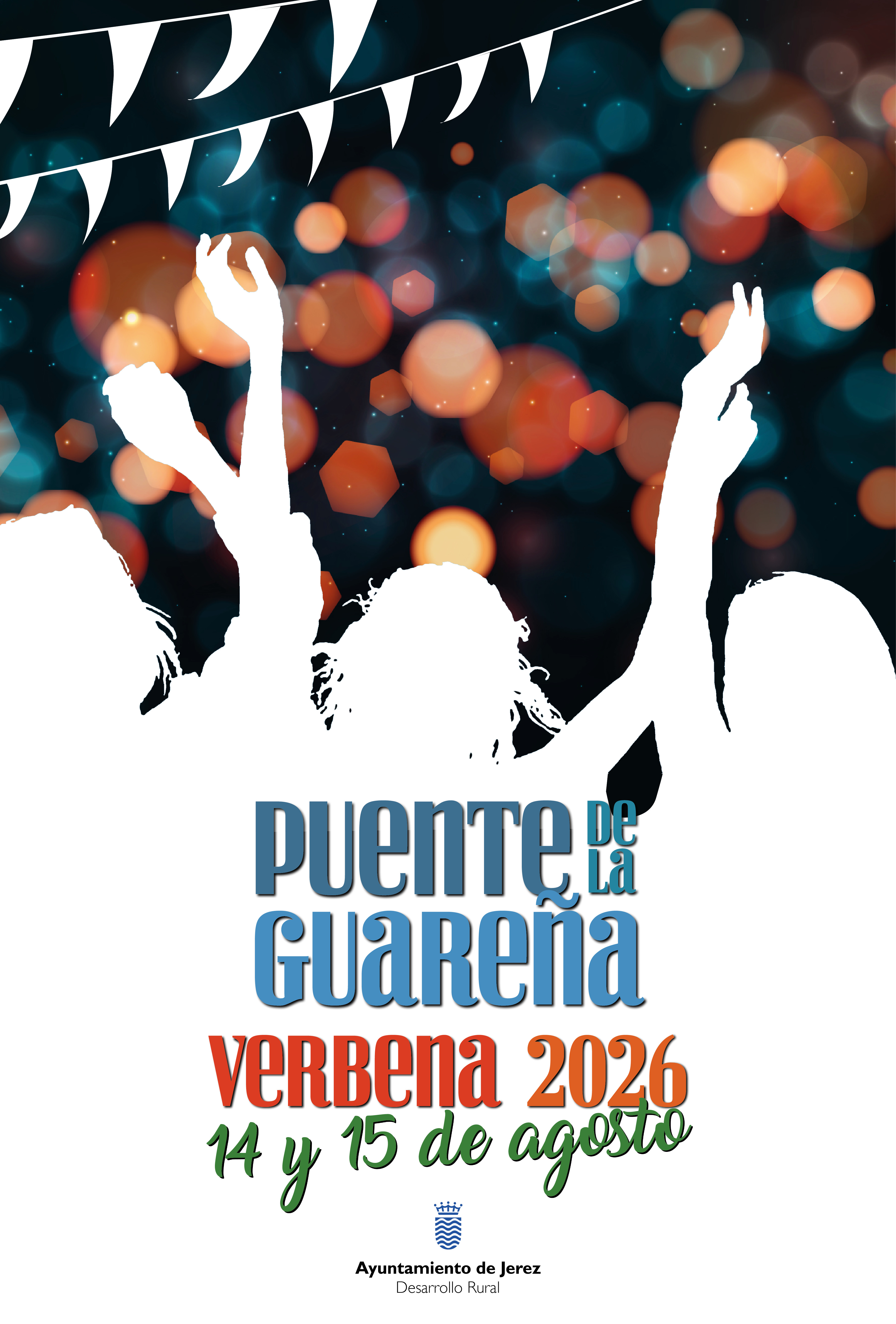 Cartel de la Verbena del Puente de la Guareña