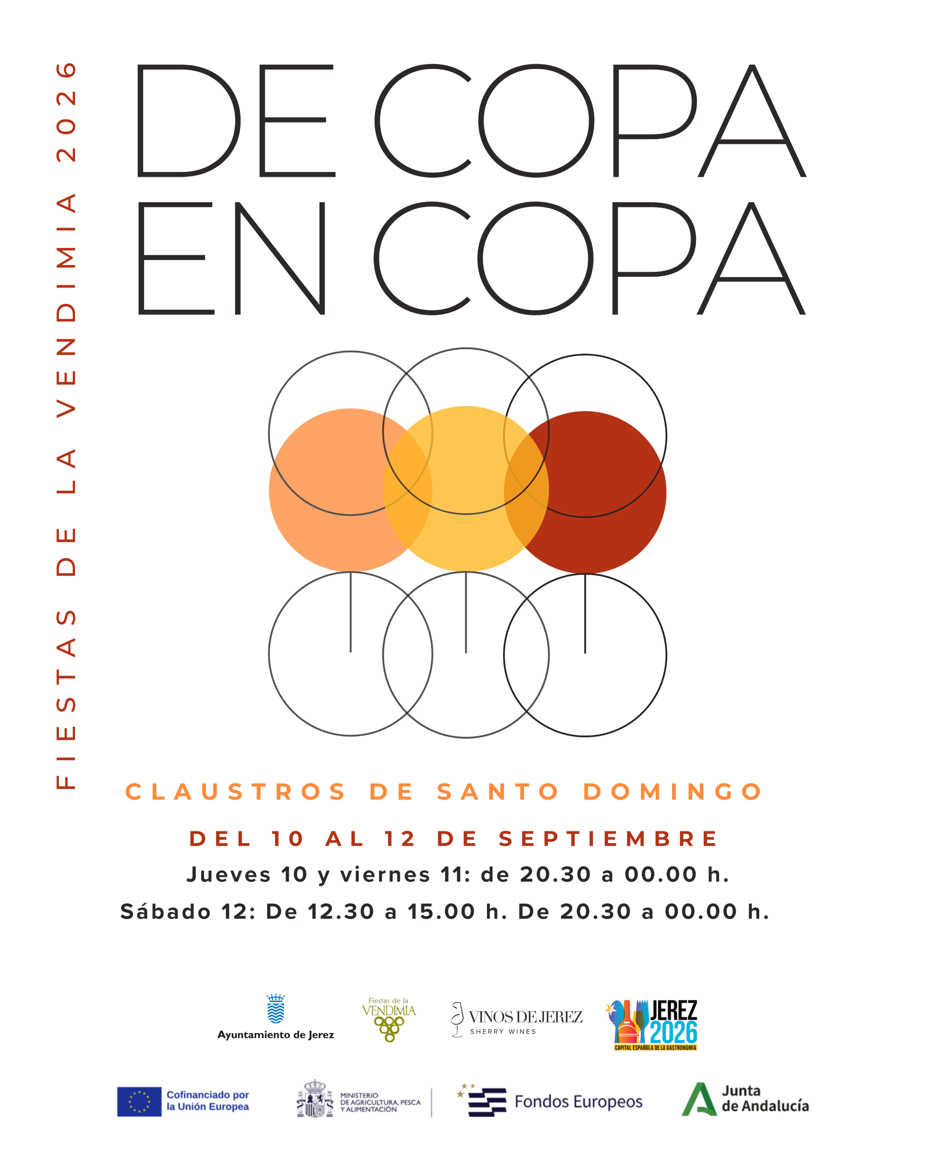 Cartel De Copa en Copa que comienza este jueves