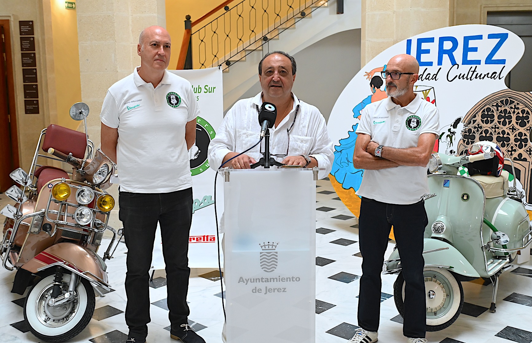 Francisco Zurita presenta el XIX Encuentro Nacional de Scooter