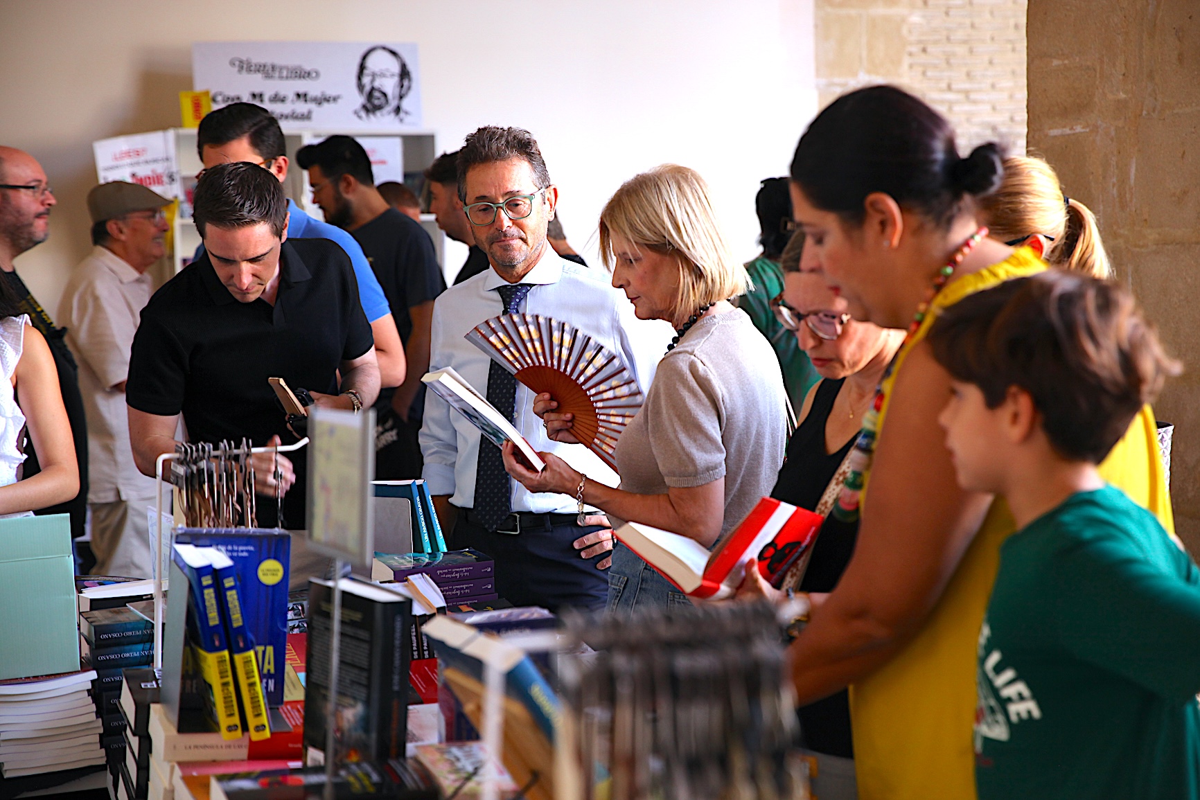 La alcaldesa realiza un balance muy positivo de la Feria del Libro