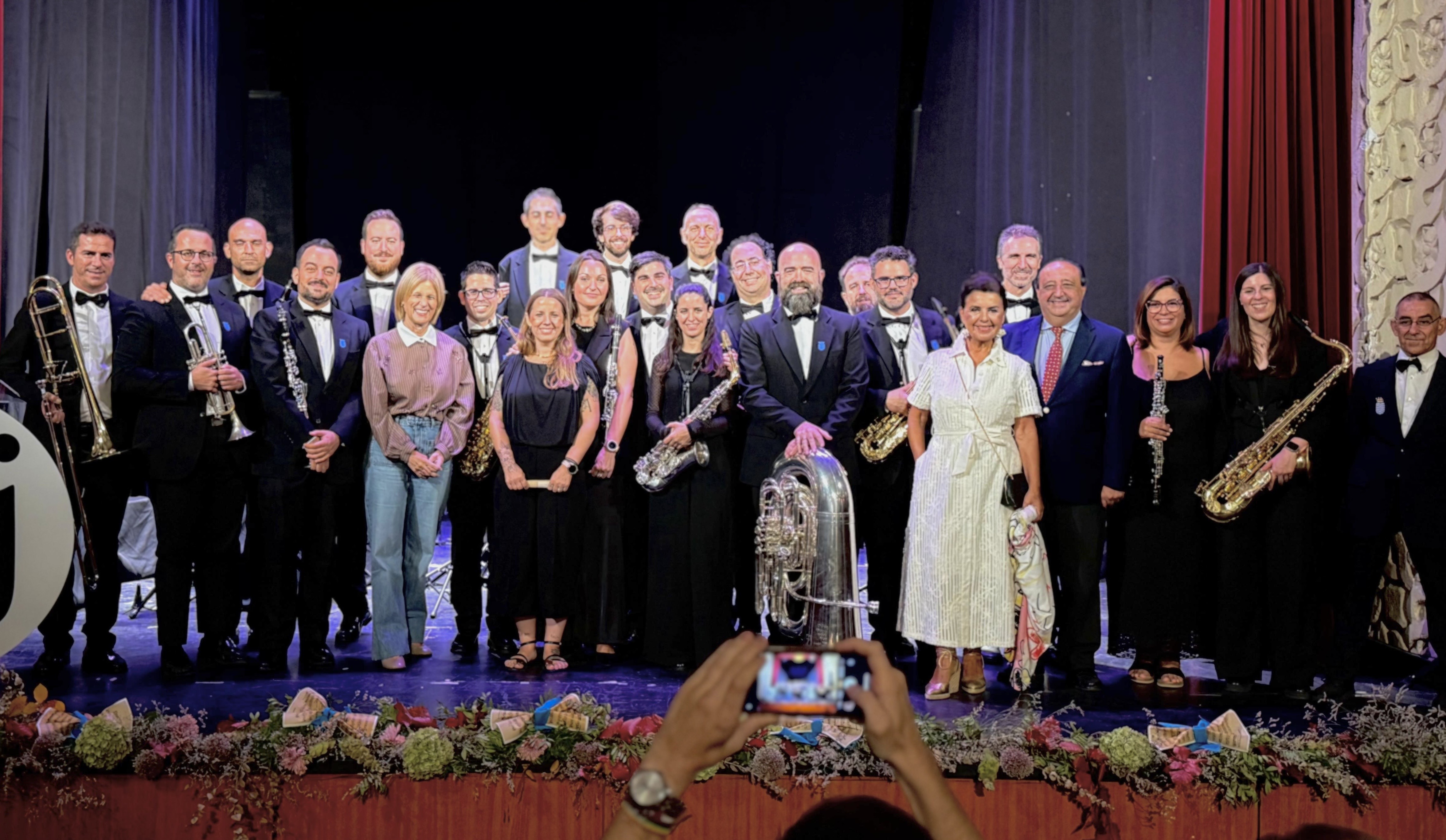 La alcaldesa ha presentado la programación de la Banda Municipal de Música