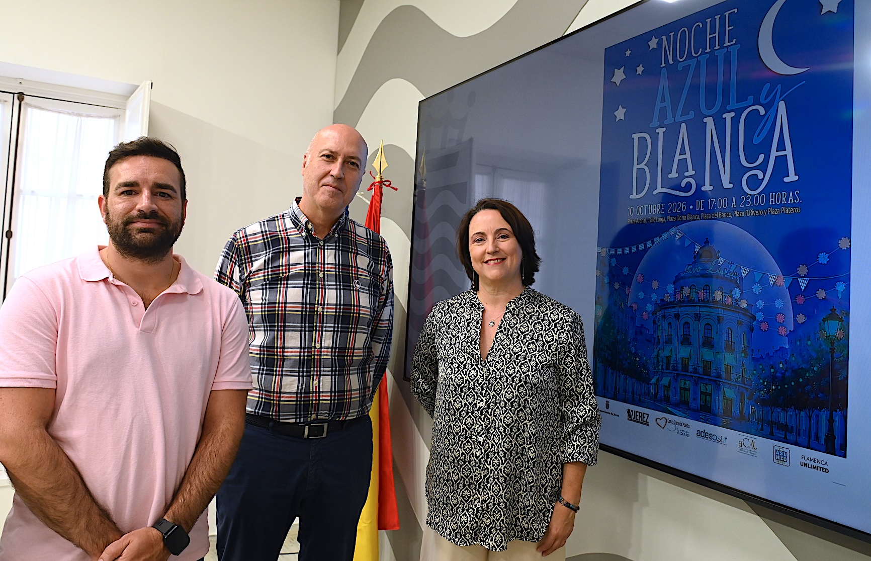 Nela García presenta una nueva edición de la Noche Azul y Blanca