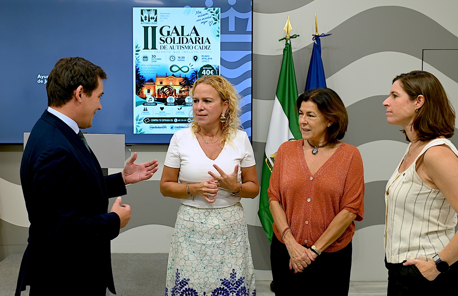 Yessika Quintero presenta la II Gala de Autismo Cádiz