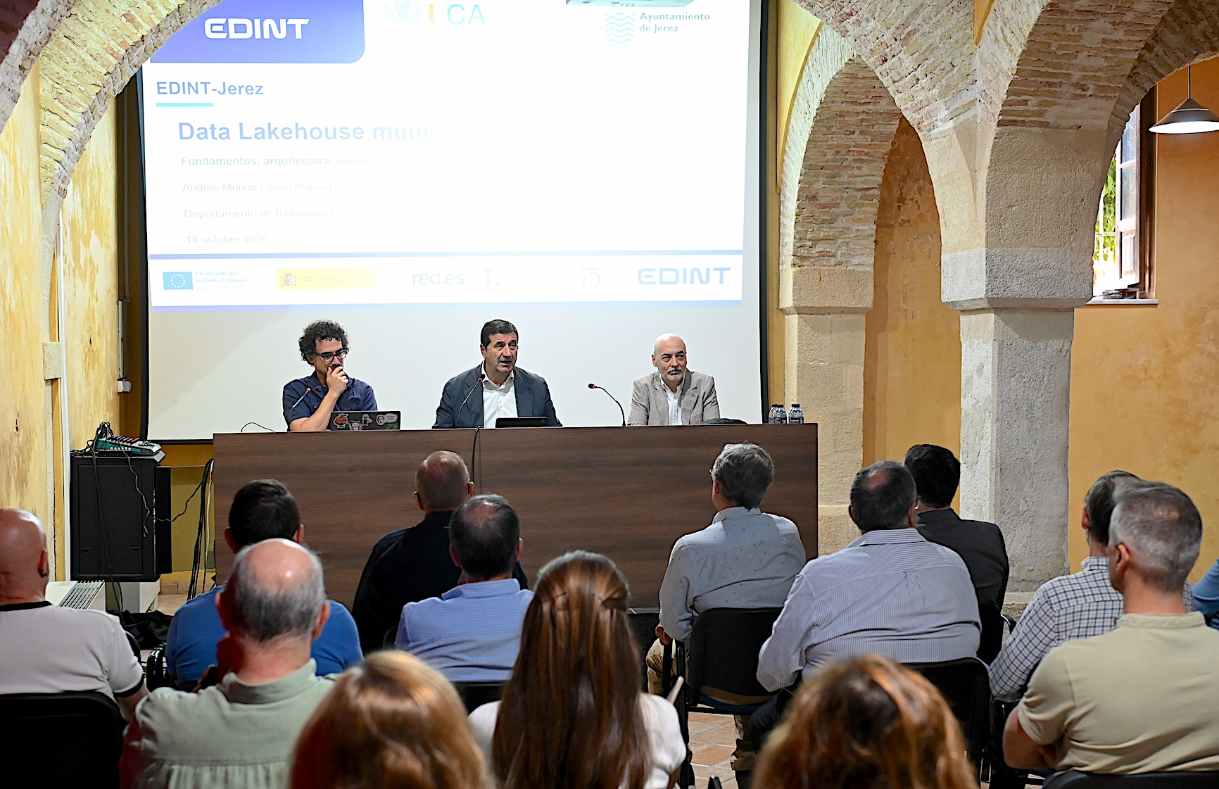 José Ignacio Martínez ha asistido a la presentación de un proyecto de transformación digital de la UCA