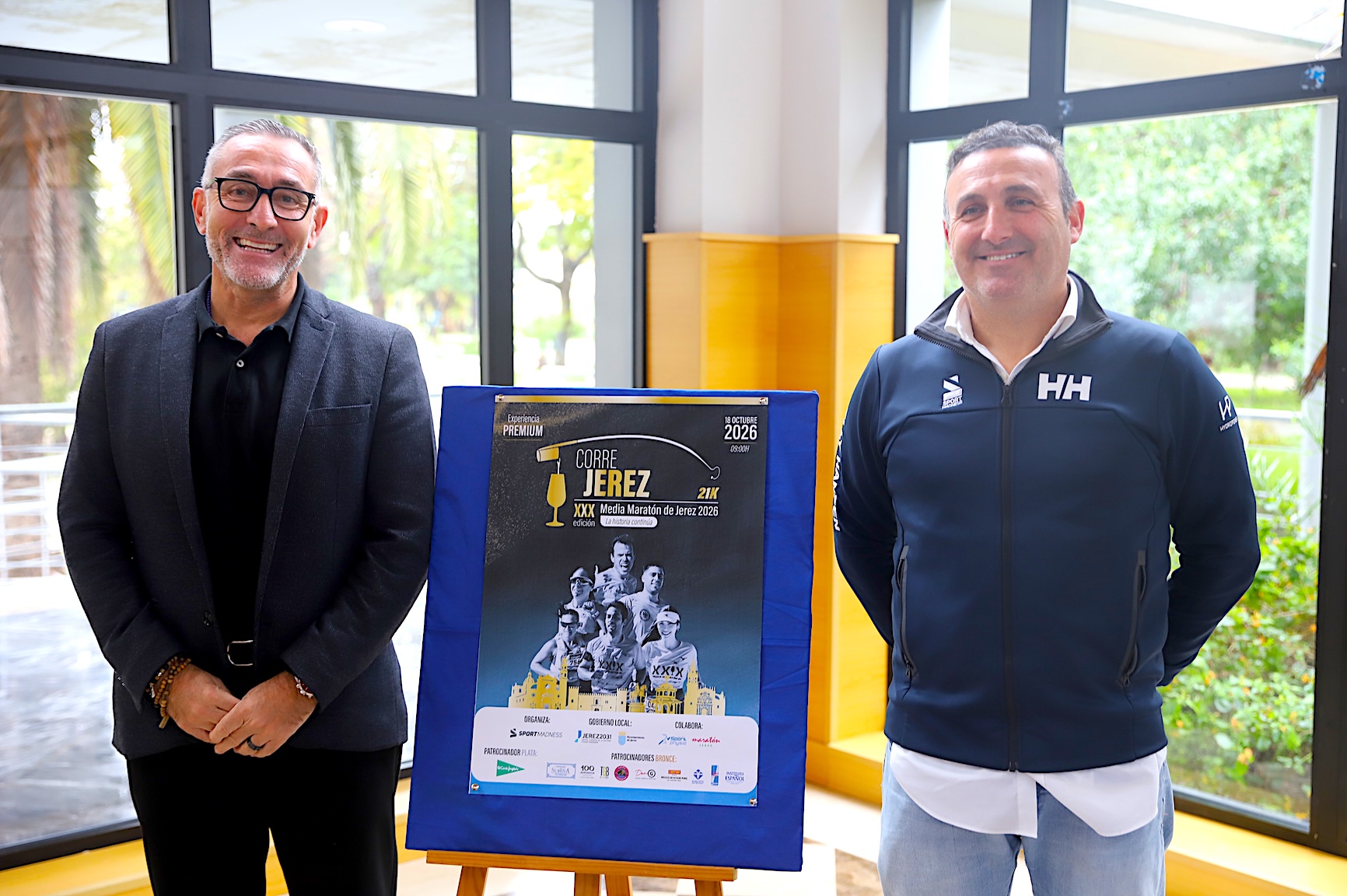 Archivo. Tomás Sampalo presentó la Media Maratón que se disputa este domingo