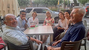 Reunión del voluntariado de la asociación