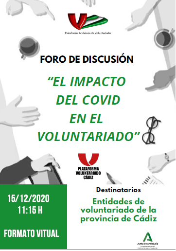 Foro discusión: El Impacto de la COVID en el voluntariado