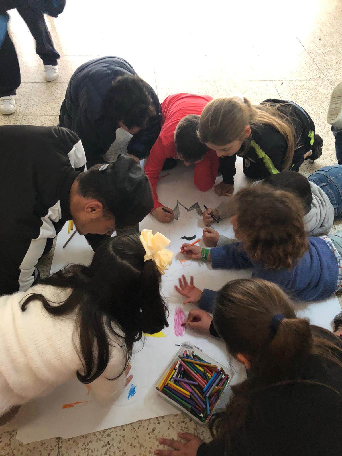 Actividad con infancia de la Fundación Mornese