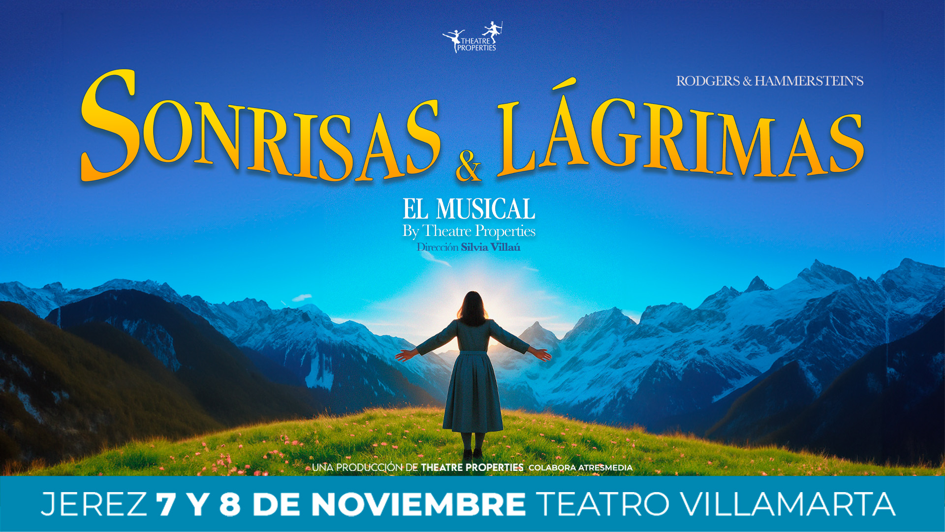 CARTEL SONRISAS Y LAGRIMAS