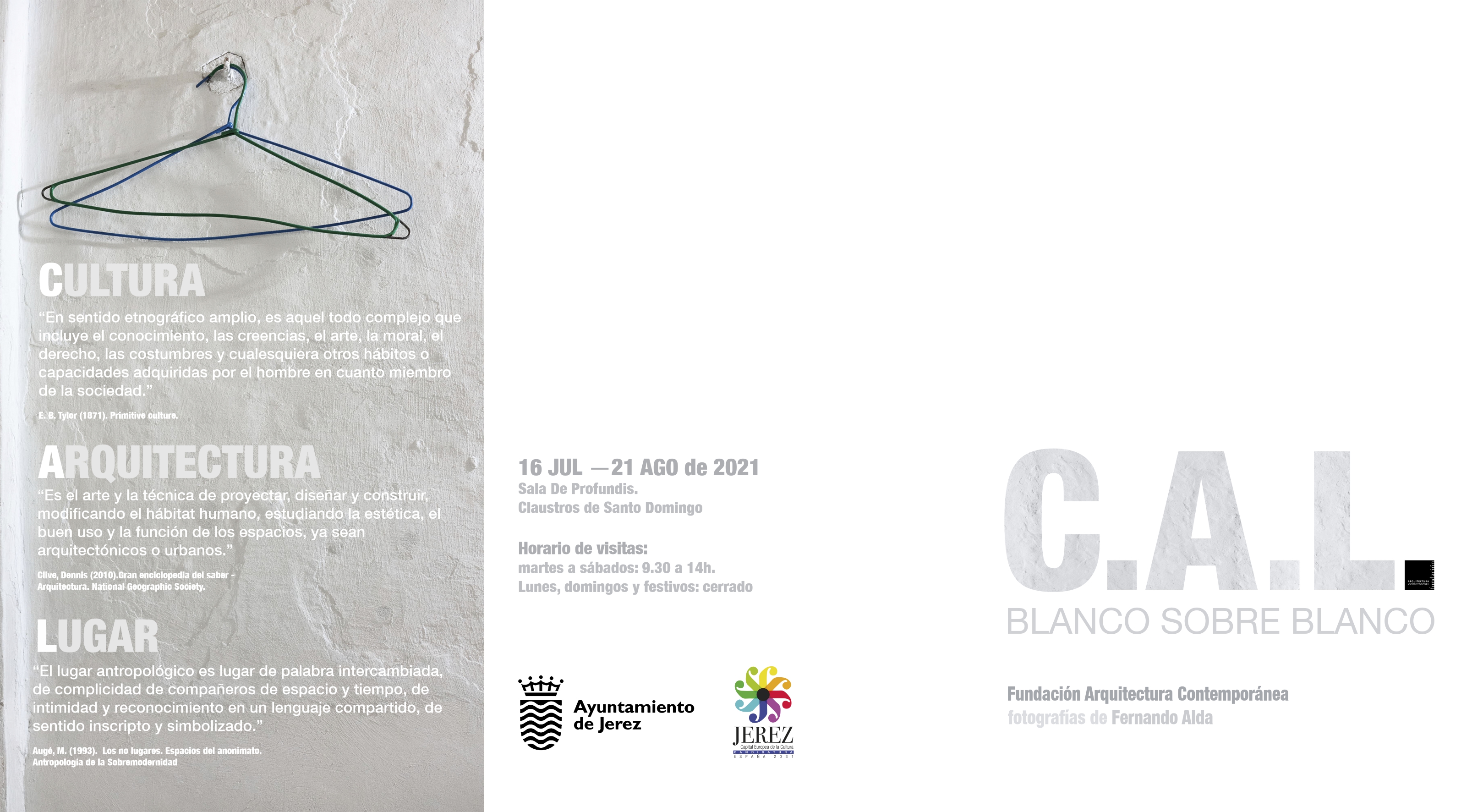C.A.L. BLANCO SOBRE BLANCO