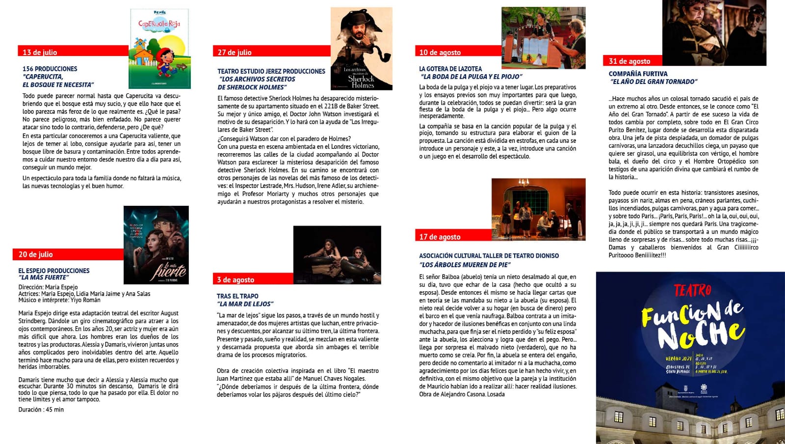 "Funcion de Noche"