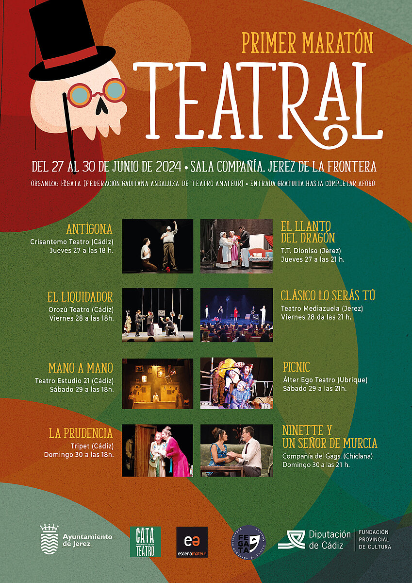 MARATON TEATRAL CARTEL Maratón teatral