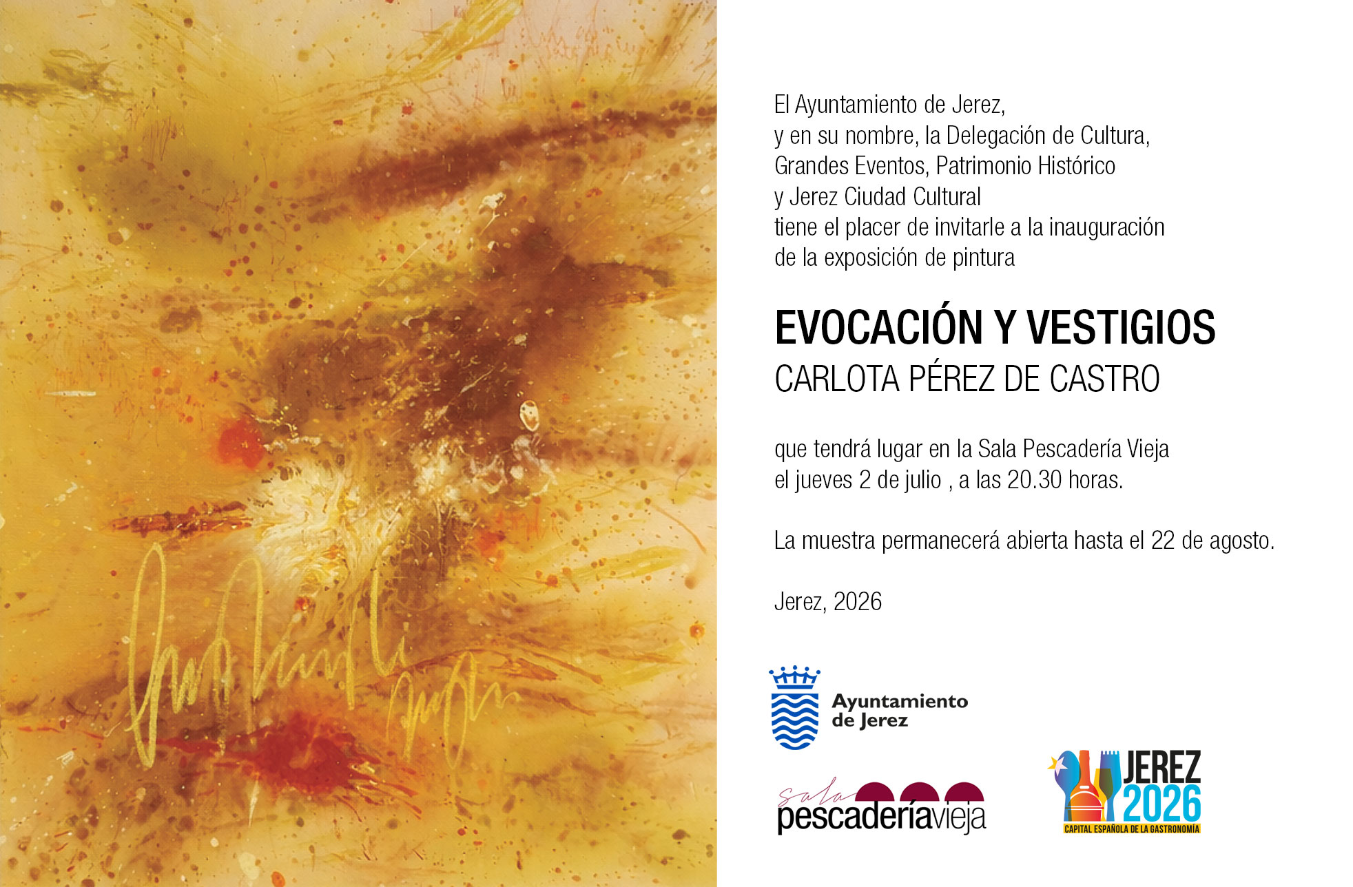 evocación y vestigios