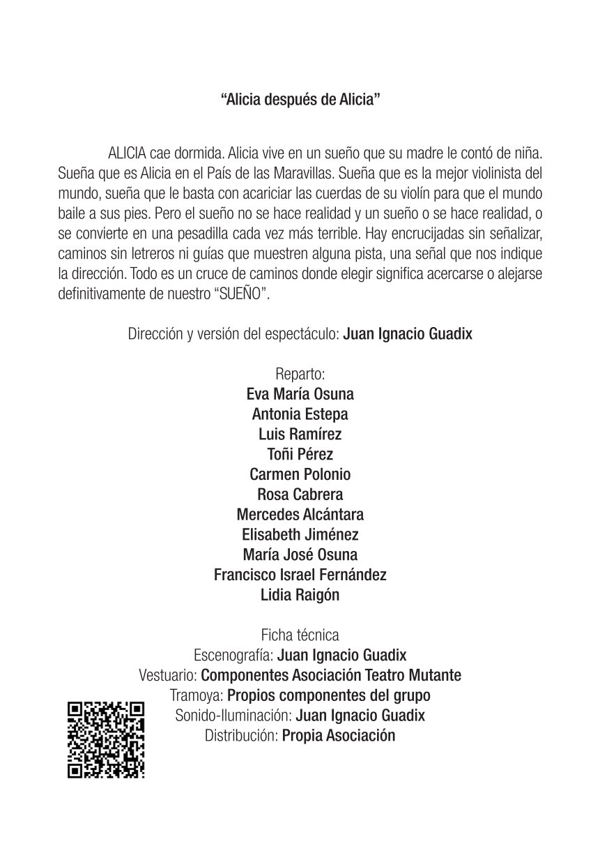 Alicia después de Alicia