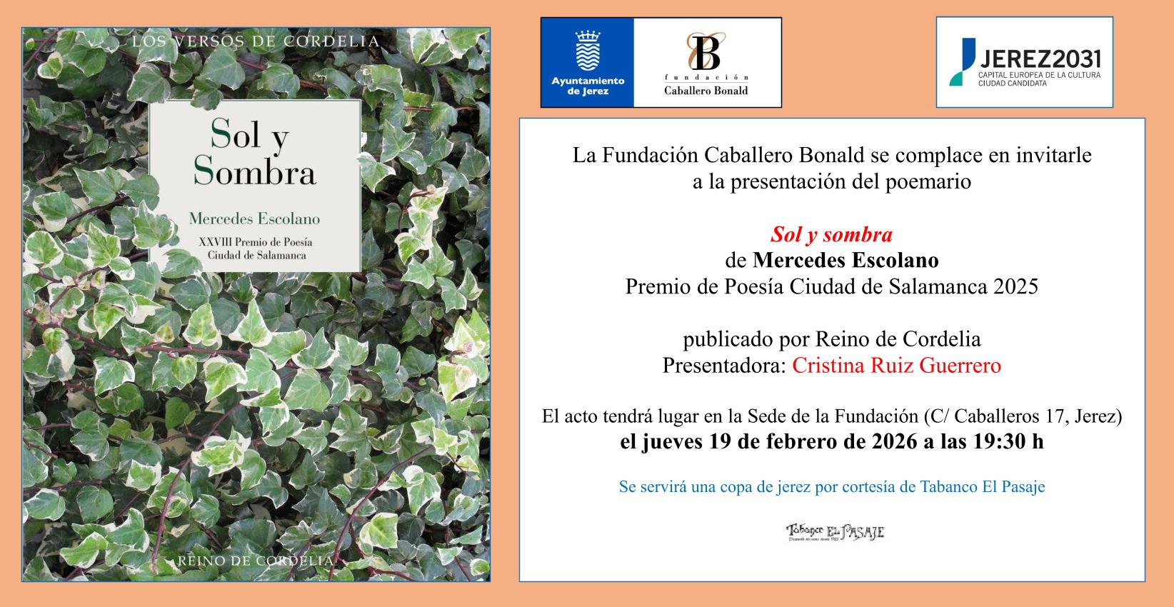 invitación sol y sombra