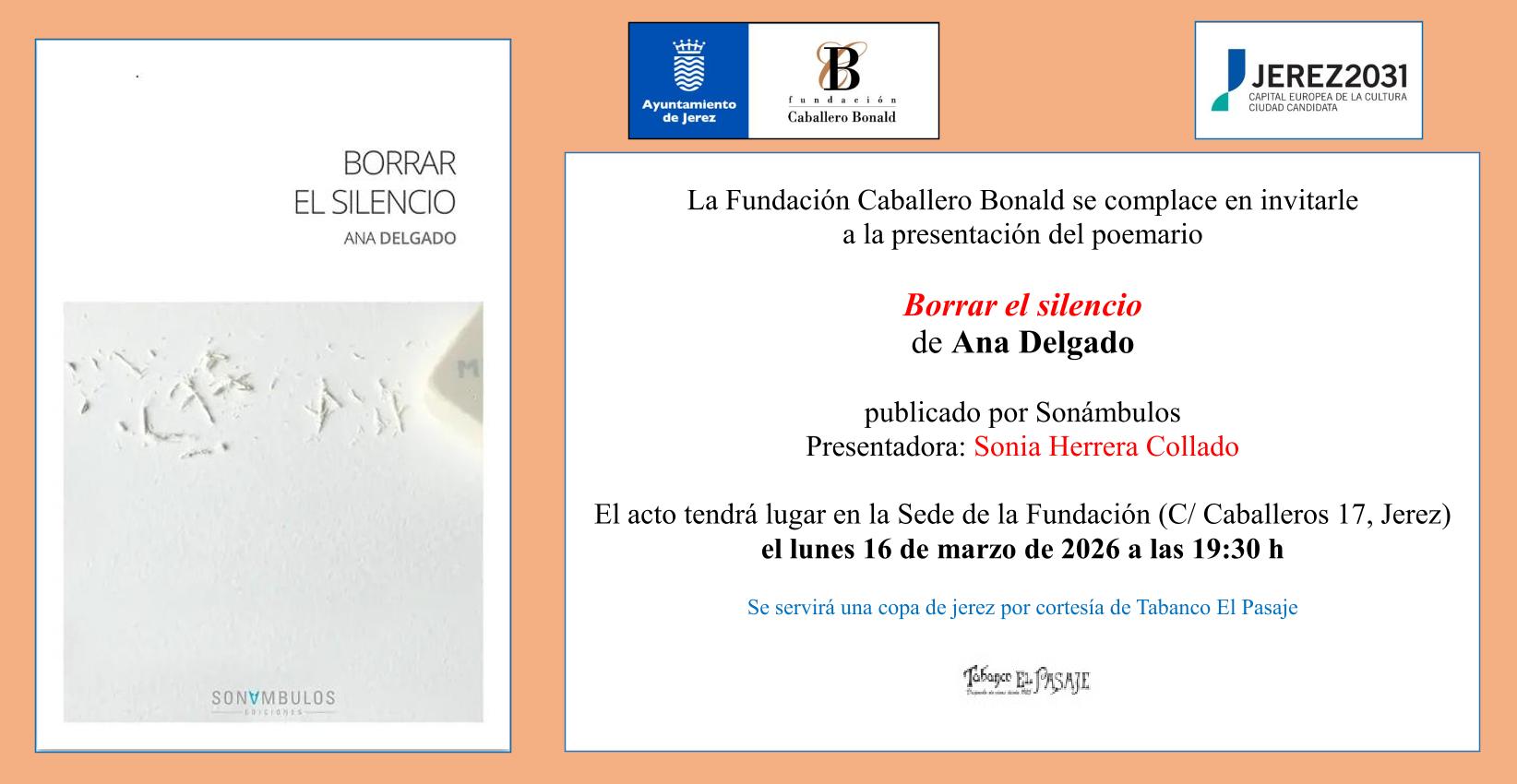 Borrar el silencio invitación