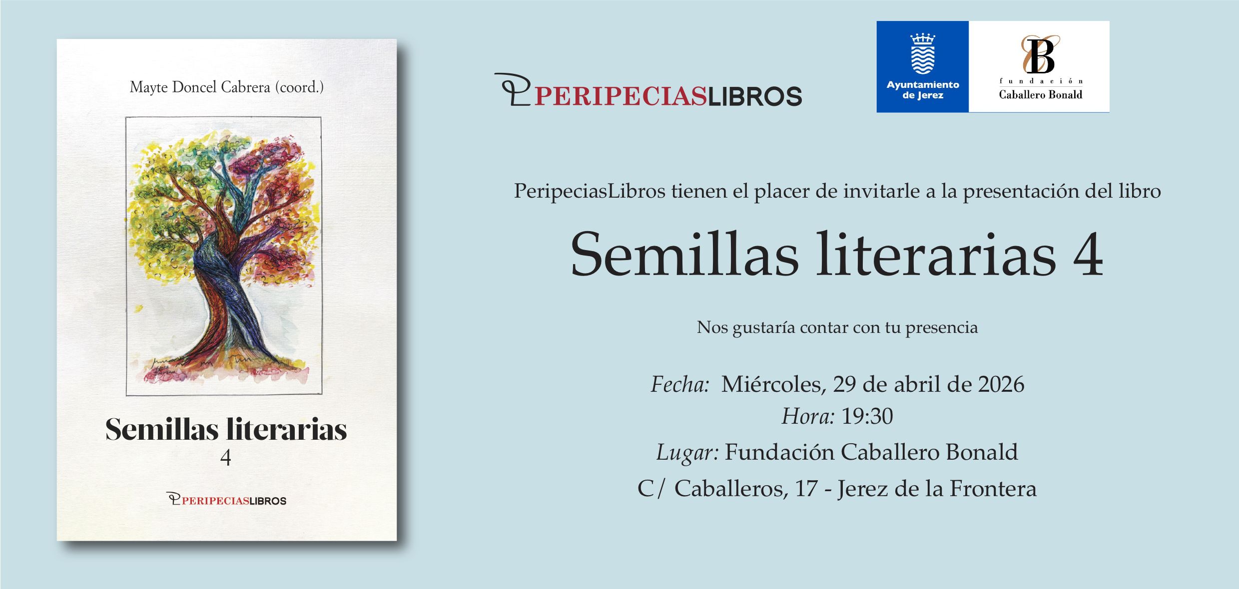invitación semillas literarias