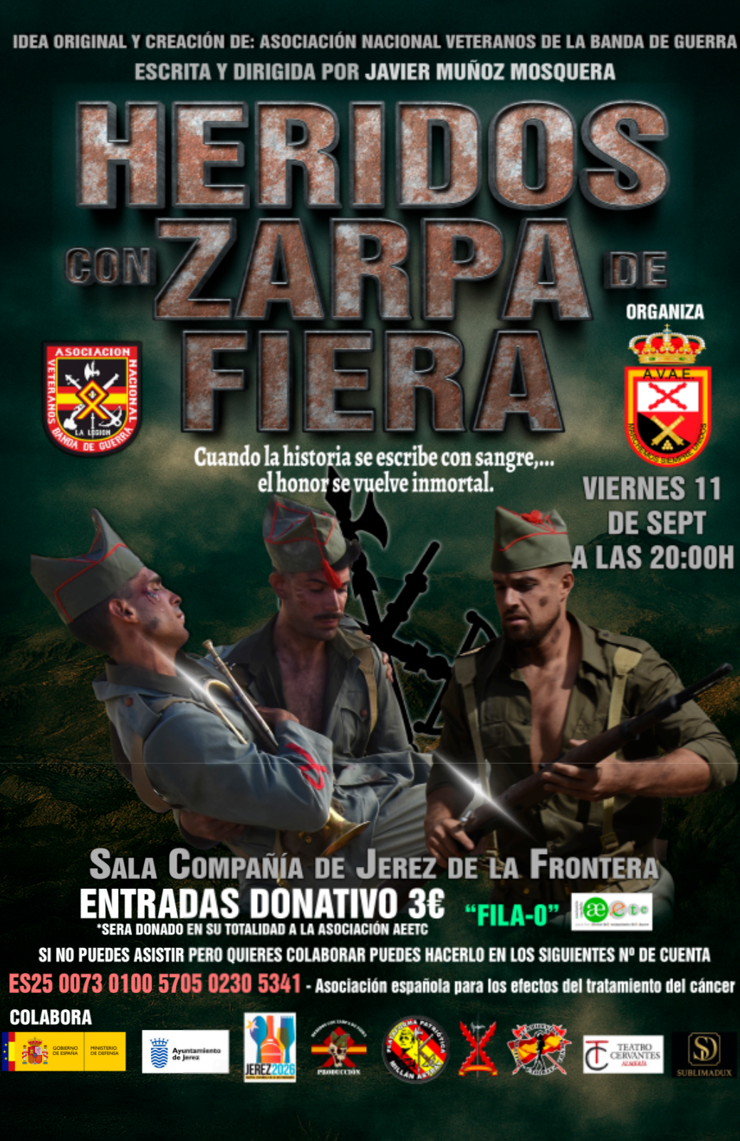 Heridos Zarpa Fuera