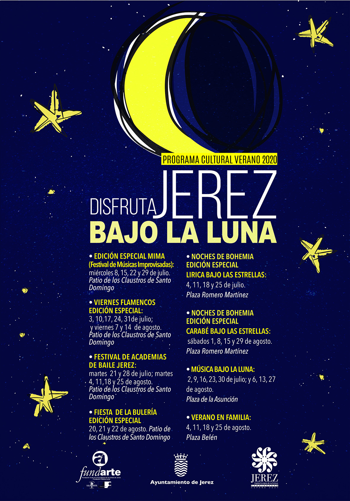 Disfruta Jerez bajo la luna