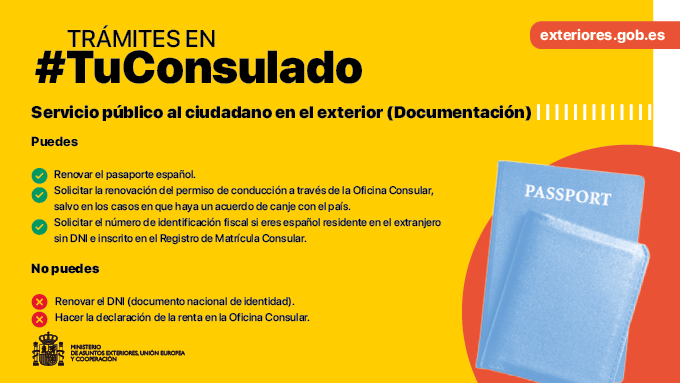 ¿Conoces lo que puede tu consulado hacer por tí?