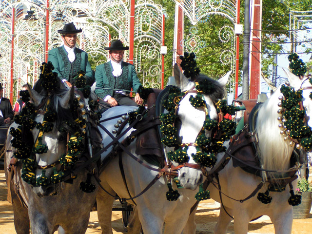 Enganches en la Feria del Caballo