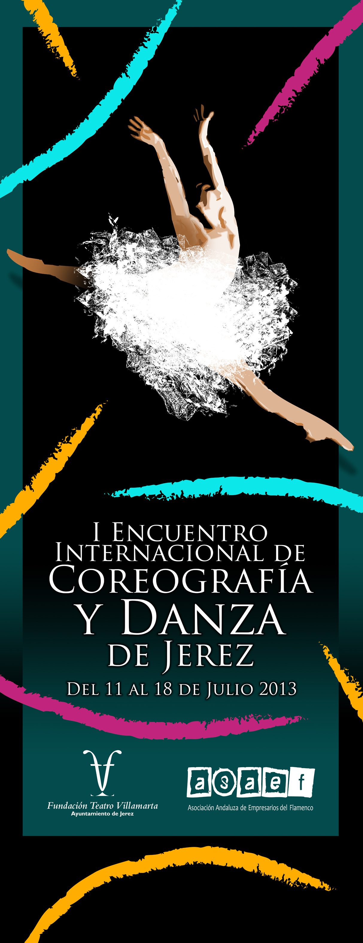 Cartel I Encuentro Internacional de Coreografía y Danza de Jerez Cartel I Encuentro Internacional de Coreografía y Danza de Jerez