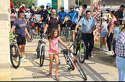 Fiesta de La ‘Bici-Amistad’ en Jerez