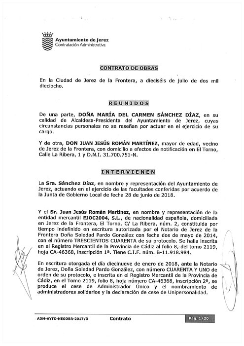 CONTRATO AMPLIACION Y REFORMA SAN TELMO