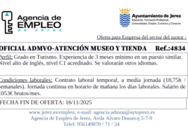 Oferta Agencia Empleo Jerez