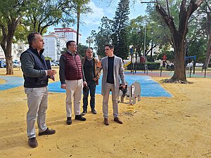 Jaime Espinar visita parque Scout
