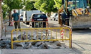 Archiv9o. La calle Al-Hakam es una de las que se está mejorando la accesibilidad