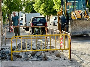 Archiv9o. La calle Al-Hakam es una de las que se está mejorando la accesibilidad