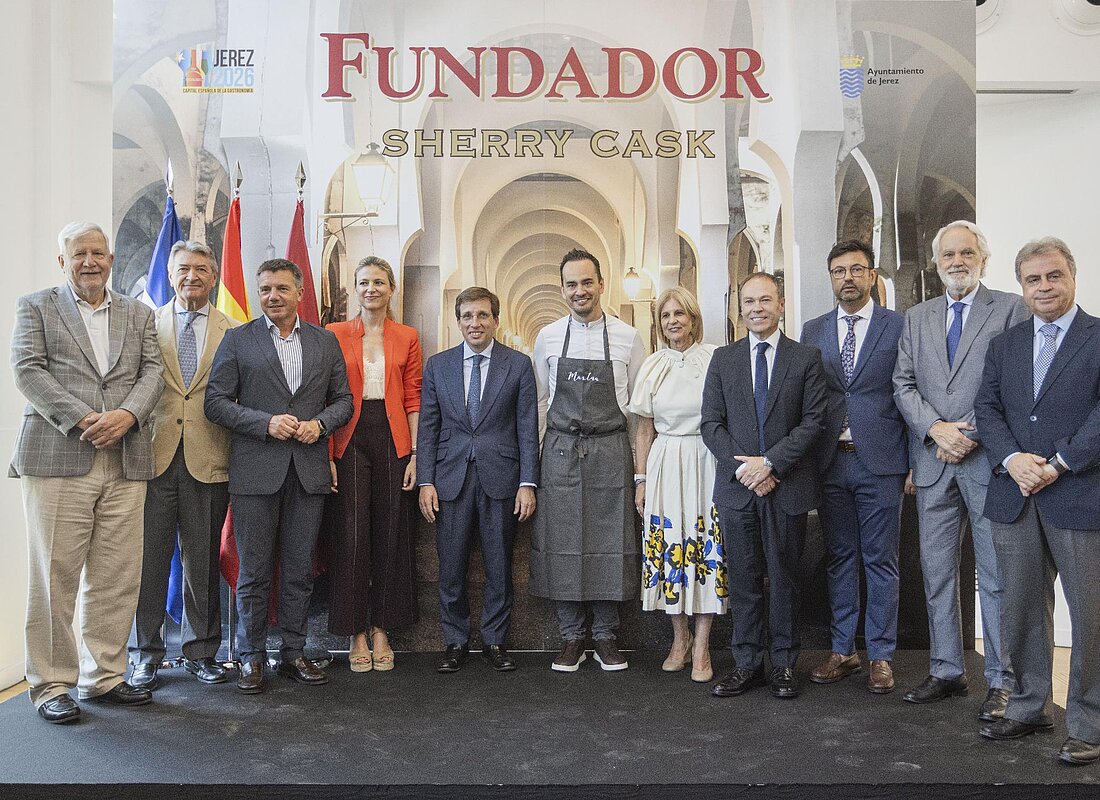 #htmlcaption-1 La alcaldesa ha presentado en Madrid Jerez Capital Española de la Gastronomía