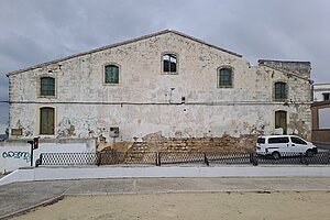Archivo. Casco de bodega de la calle Sancho Vizcaino