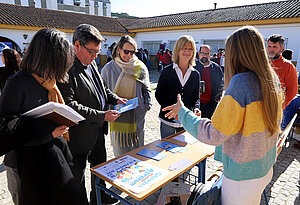 Aparicio y Carmen Pina participan actividad Crea Voluntariado