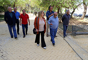 Visita obras Parque Atlántico