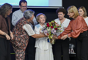 La alcaldesa asiste al acto de homenaje a la federación Sol Rural