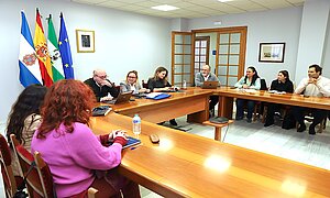 Yessika Quintero ha dado la bienvenida a la Mesa Institucional Caixa Proinfancia