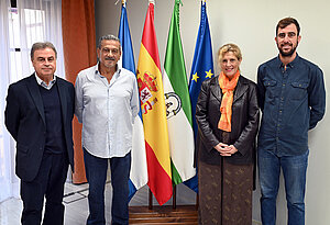 Antonio Real durante la rueda de prensa