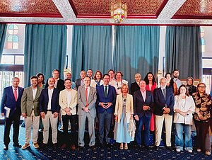 La alcaldesa ha liderado una reunión con empresarios marroquíes