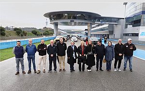 La alcaldesa ha asistido a la Jornada de Puertas Abiertas del Circuito