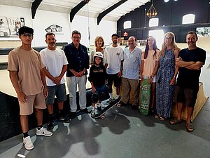Ayuntamiento y Bodega Skate Center abren líneas de colaboración