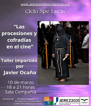 Cartel taller de cine