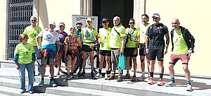 Tomás Sampalo ha tomado parte en la carrera solidaria a favor de ADACCA