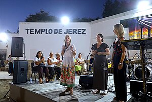 La alcaldesa participa en la II Campaña de Evangelismo de Jerez
