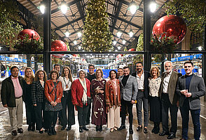 Inauguración del alumbrado de Navidad