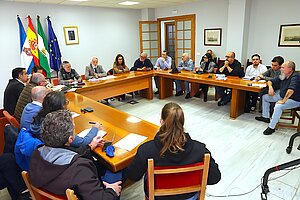 Agustín Muñoz preside el Pleno del Consejo Local del Motor